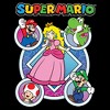 Girl's Nintendo Super Mario Bros Princess Peach Character Circles T-Shirt - 2 of 3
