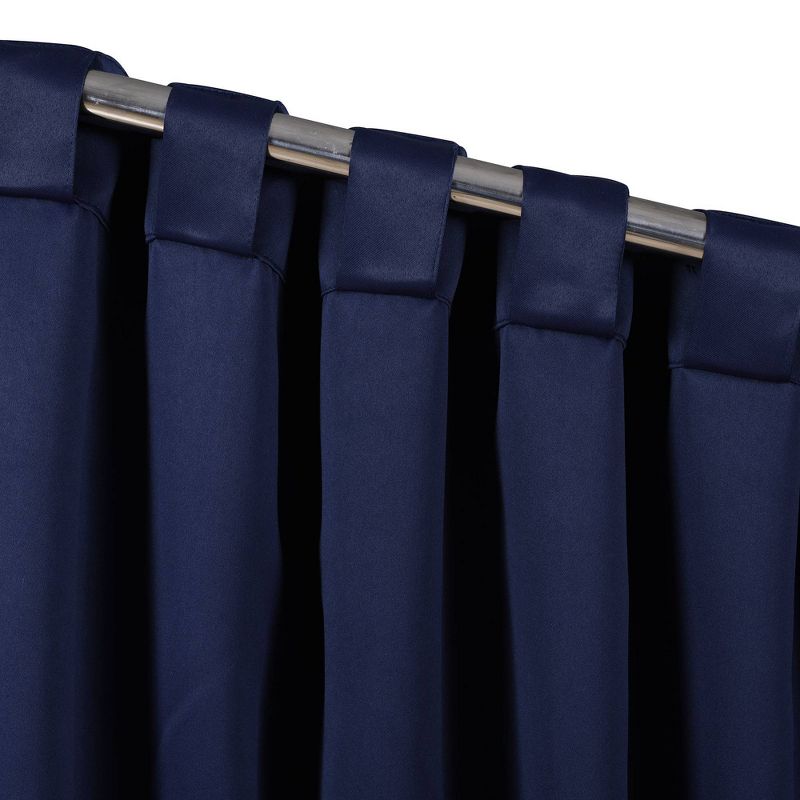 Insulated Back Tab Blackout Window Curtain Panels Set - Lush Décor, 4 of 9