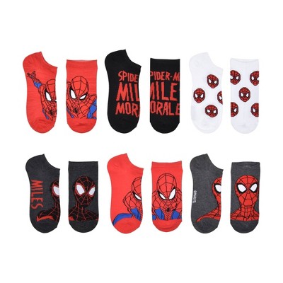 Boys' Spider-Man No Show Socks