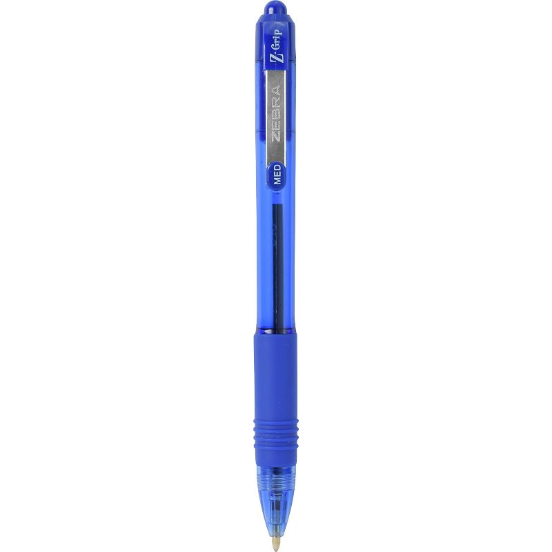 ZEBRA PEN CORP. Z-Grip Retractable Ballpoint Pen Assorted Ink Medium 48/Pack 22048, 3 of 8