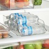 iDesign Set of 4 Water Bottle Organizer for Fridge - Clear, USA Made - 3 of 4