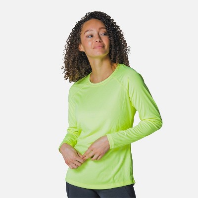 Women's Solar Long Sleeve Shirt Safety Yellow / Large