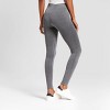 Women's Twill Seamless High Waist Leggings - A New Day™ - image 2 of 2