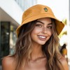 Dalix Sorcerer Frog Cotton Bucket Hat Lightweight Outdoor Travel Beach Everyday Womens - 4 of 4