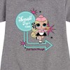 Girls' - LOL Surprise! - Small Fry Café Graphic Short Sleeve Fleece Dress - 2 of 4