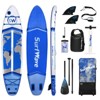 VYNXARIA Inflatable Stand Up Paddle Board 11'*34"*6" With Accessories,Dark Blue - 2 of 4