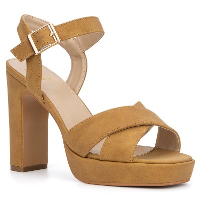 New York & Company Women's Adalia Block Heels
