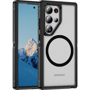 Nakedcellphone Tough Case for Samsung Galaxy S25 Ultra 5G Phone - Dual Layer, Anti-Fingerprint, Compatible with MagSafe - 1 of 4