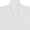 Black Bow Jewelry 2.25mm Stainless Steel Round Curb Chain Necklace - 4 of 4