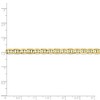 Black Bow Jewelry 10k Yellow Gold 4.5mm Solid Concave Anchor Chain Bracelet - 4 of 4