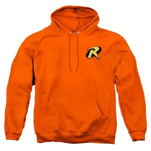 Batman Robin Logo Adult Pull-Over Hoodie - 1 of 4
