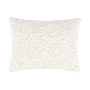 Leonora Floral Lace Decorative Pillow - Levtex Home - 1 of 3