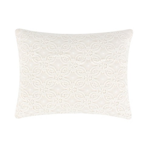 Leonora Floral Lace Decorative Pillow - Levtex Home : Target