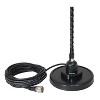 Tram® 3-M-B-HC 1,500-Watt 26-MHz to 29-MHz 3-Ft. Black Fiberglass Whip CB AM/FM/SSB Magnet-Mount Antenna Kit - 4 of 4