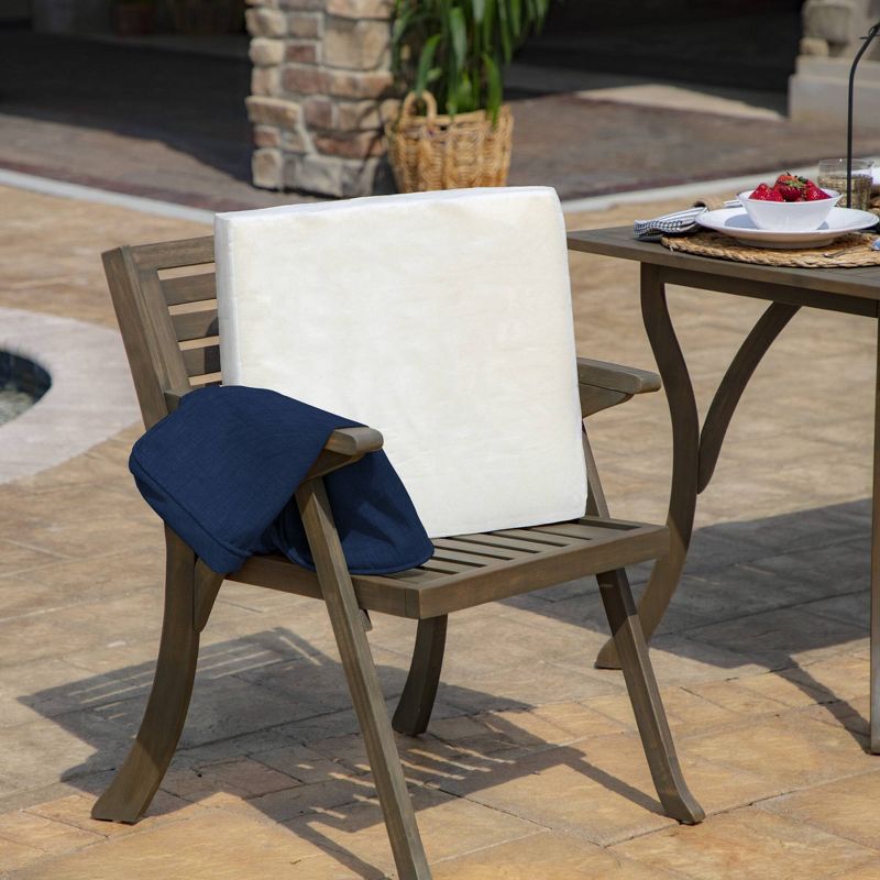 Arden 20"x20" ProFoam EverTru Acrylic Outdoor Dining Chair Cushion, 4 of 8
