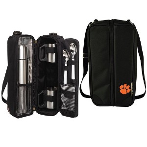NCAA Clemson Tigers 2-Person Travel Coffee Tote - 1 of 4