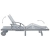 vidaXL Patio Sun Lounger with Cushion Solid Acacia Wood - 2 of 4