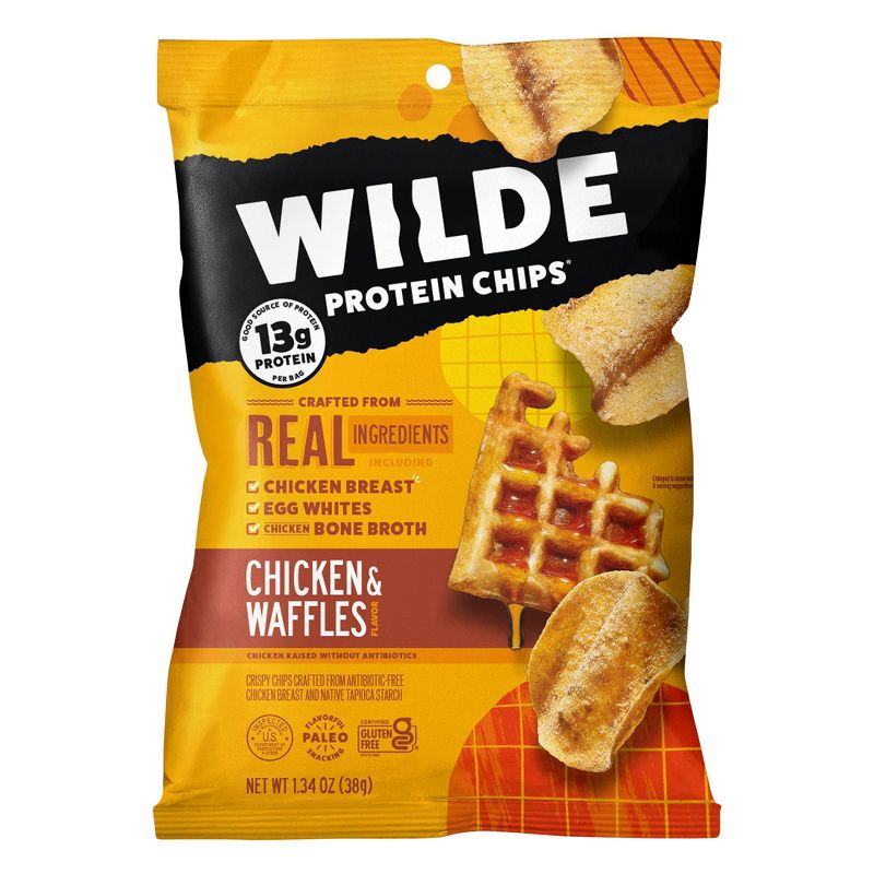 Wilde Brand Protein Chips - Chicken &#38; Waffles - 4ct, 4 of 12
