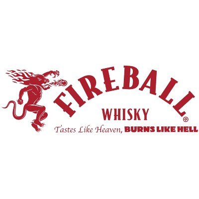 Fireball Low-Proof Cinnamon Whiskey - 10pk/50ml Bottles