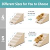 Cozy Kiss Supportive Foam Pet Stairs, Gentle Slope Dog Steps and Ramp for Sofas and Beds - 2 of 4