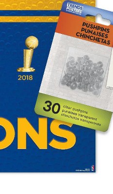 clear push pins bundle