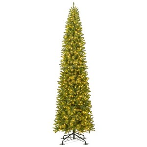 Costway 12 FT Pre-Lit Artificial Christmas Tree with 2840 Branch Tips & 1000 LED Lights - 1 of 1