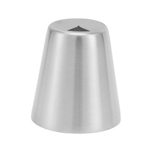 Unique Bargains Piping Tip 304 Stainless Steel Silver Tone 0.98"x1.46"x1.65" 1 Pcs - 1 of 3