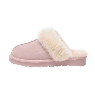 Women Sheepskin Slippers - Raven