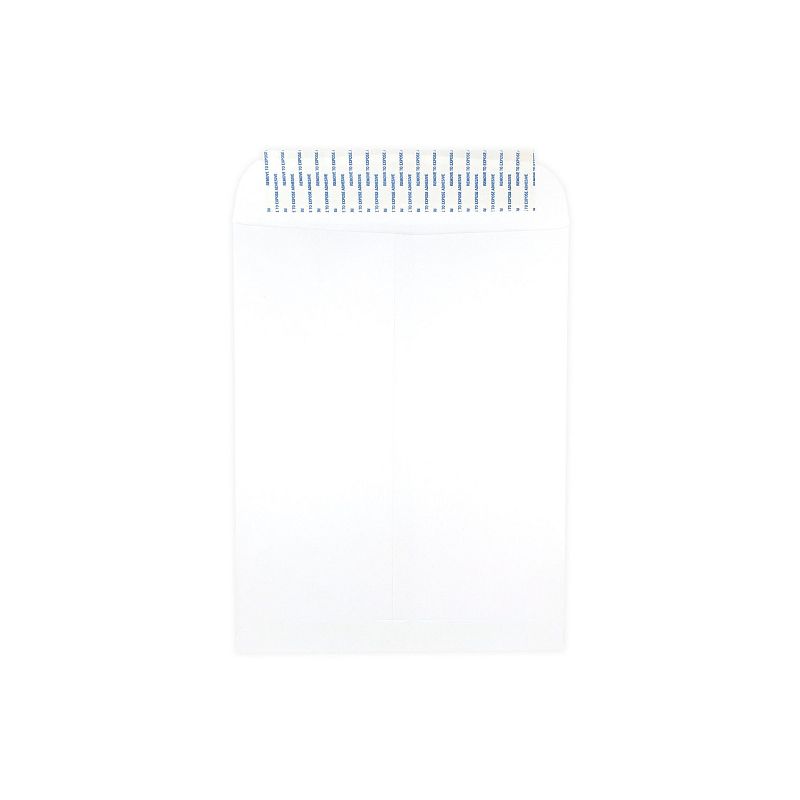 JAM Paper 10 x 13 Open End Catalog Envelopes with Peel and Seal Closure White 356828782A, 2 of 5