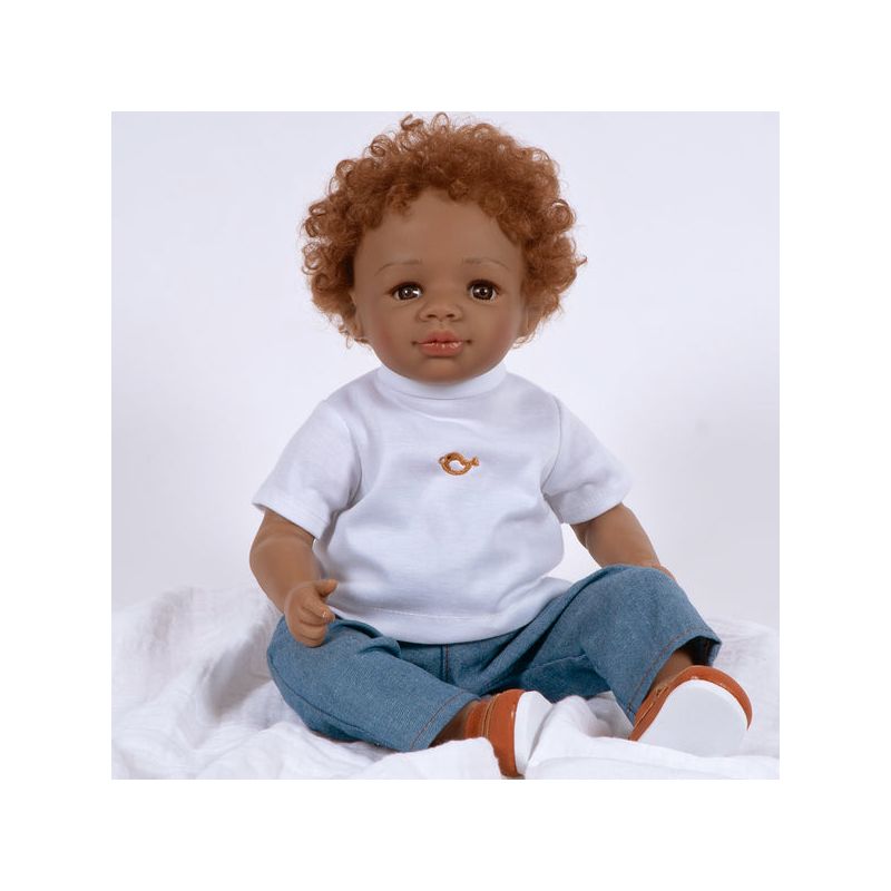 Paradise Galleries 19" Realistic Reborn Toddler Baby Doll, Designed by Pat Moulton with 6 Piece Accessories, 2 of 9