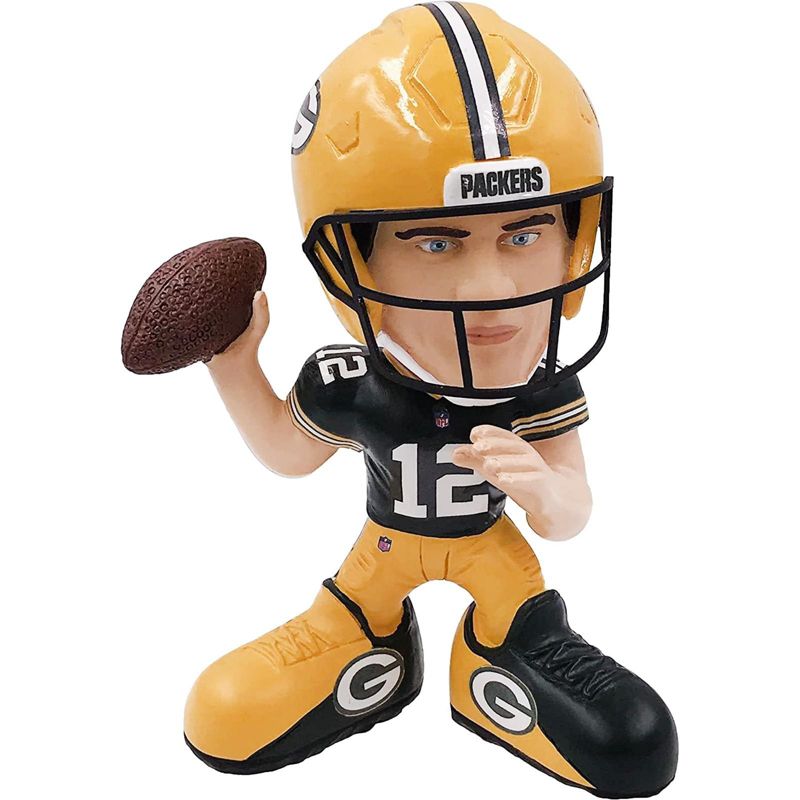 Forever Collectibles Green Bay Packers Aaron Rodgers #12 NFL Showstomperz Mini Bobble, 1 of 2