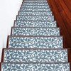 Sussexhome Leaves Collection Non-Slip Carpet Stair Treads, 9" X 28" - 2 of 4