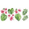 Tropical Hibiscus Flower Peel and Stick Wall Decal - RoomMates: Modern Vinyl Botanical Decor, Self-Adhesive - 4 of 4
