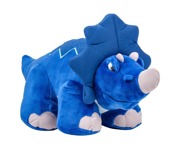 Thunder Stompers Crash the Triceratops Plush Dinosaur