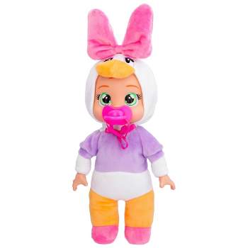 Cry Babies Disney 9" Plush Baby Doll Tiny Cuddles Inspired By Disney Daisy That Cry Real Tears