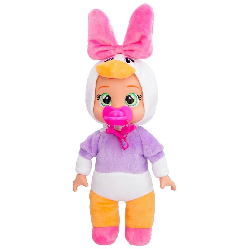 Cry Babies Disney 9&#34; Plush Baby Doll Tiny Cuddles Inspired By Disney Daisy That Cry Real Tears, 1 of 6