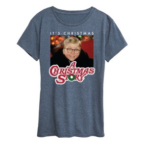 Women's - A Christmas Story - It's Christmas Ralph Short Sleeve Graphic T-Shirt - 1 of 4
