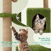 37" Cat Tree Tower for Indoor Cats Multi-Functional Comfy Cat Bed - with Sturdy Scratching Post, Cozy Hammock - 4 of 4