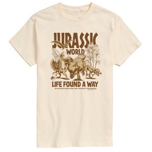 Men's - Jurassic Park - Jurassic World 65 Million Years In The Making Short Sleeve Graphic T-Shirt - 1 of 3