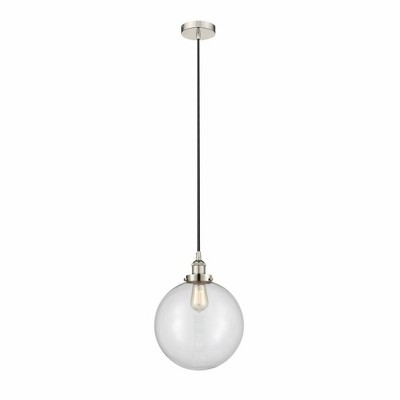 Beacon - 1 Light Mini Pendant In Industrial Style-15.5 Inches Tall and 12 Inches Wide