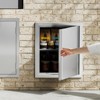 VEVOR BBQ Access Door, 18W x 21H Inch Single Outdoor Kitchen Door, Stainless Steel Flush Mount Door, Wall Vertical Door with Recessed Handle - 2 of 4
