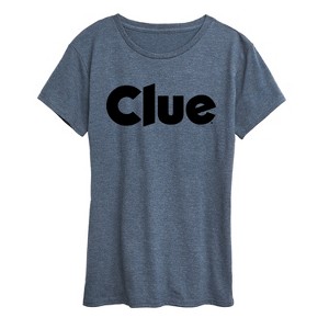 Women's - Clue - Clue Logo Short Sleeve Graphic T-Shirt - 1 of 4