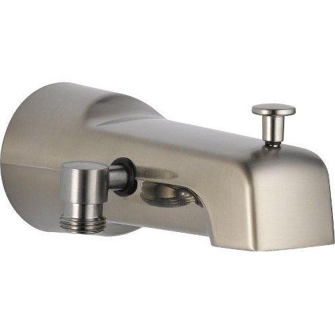 Delta Faucet U1010 Pk 6 11 16 Diverter Wall Mounted Tub Spout With Hand Shower Connection Brilliance Stainless