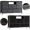 Jojoka 8 Dresser TV Stand with Power Outlet & LED Light, 55'' Wide TV Stand with 8 Deep Drawers - 4 of 4