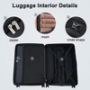 Contrast Color Hardshell Luggage 24inch Expandable Spinner Suitcase with TSA Lock Lightweight - 3 of 4
