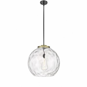 Athens Water Glass - 1 Light Pendant In Industrial Style-19.5 Inches Tall and 17.88 Inches Wide - 1 of 1