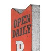 Vintage Bar LED Marquee Arrow Sign Wall Decor Red/Silver - American Art Decor: Double-Sided, Cordless - 3 of 4