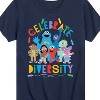 Boys' - Sesame Street - Celebrate Diversity Crayons Short Sleeve Graphic T-Shirt - 2 of 4