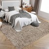 Washable Kitchen Modern Abstract Runner Rug,Non Slip Soft Low Pile Indoor Floor for Dining Room Office Entrywa - 4 of 4