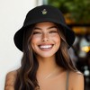 Dalix Sorcerer Frog Cotton Bucket Hat Lightweight Outdoor Travel Beach Everyday Womens - 3 of 4